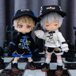 Ob11 Doll Dinosaur Clothes Fashion Cool Mechanical Bird Doll Baker Clothes Doll Accessories For Obitsu 11,Molly, Gsc,1/12 Bjd