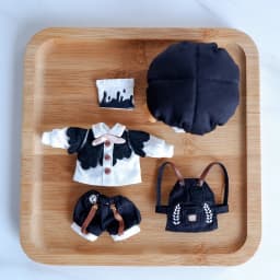 Ob11 Doll Dinosaur Clothes Fashion Cool Mechanical Bird Doll Baker Clothes Doll Accessories For Obitsu 11,Molly, Gsc,1/12 Bjd