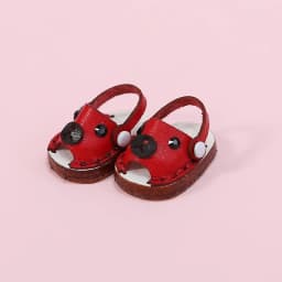Ob11 Doll Casual Leather Cowhide Shoes Dolls Sandals Beach Shoes Toys For Obitsu11, Holala, Body9, Gsc, Ddf, Ymy 1/12bjd Doll
