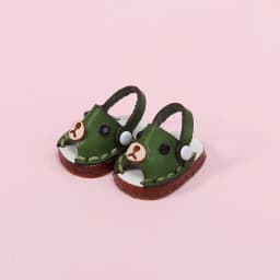 Ob11 Doll Casual Leather Cowhide Shoes Dolls Sandals Beach Shoes Toys For Obitsu11, Holala, Body9, Gsc, Ddf, Ymy 1/12bjd Doll