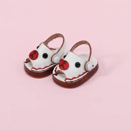 Ob11 Doll Casual Leather Cowhide Shoes Dolls Sandals Beach Shoes Toys For Obitsu11, Holala, Body9, Gsc, Ddf, Ymy 1/12bjd Doll