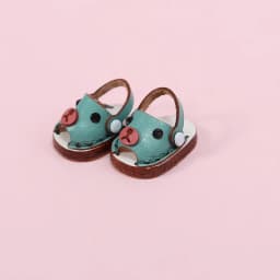 Ob11 Doll Casual Leather Cowhide Shoes Dolls Sandals Beach Shoes Toys For Obitsu11, Holala, Body9, Gsc, Ddf, Ymy 1/12bjd Doll