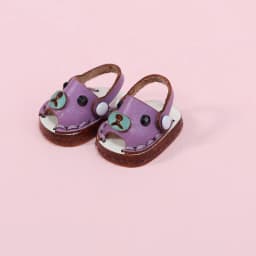 Ob11 Doll Casual Leather Cowhide Shoes Dolls Sandals Beach Shoes Toys For Obitsu11, Holala, Body9, Gsc, Ddf, Ymy 1/12bjd Doll