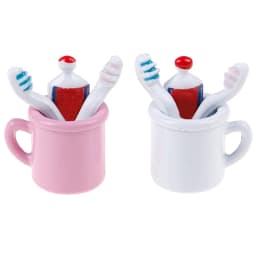 1/6 1/12 Dollhouse Miniature Cup Toothpaste Toothbrush For Ob11 Blyth Barbies Doll House Bathroom Furniture Accessories Toys
