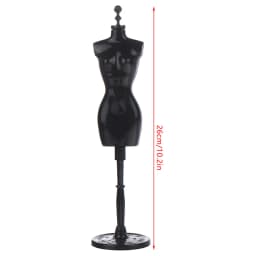 1Set 1:6 Dollhouse Miniature Mannequin Model Skirt Support Humanoid Coat Hanger For Doll Accessories Kids Toys Gift