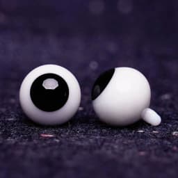 1Pair Safety Animal Toy Eyes DIY Blue Black Glass Eyes Eyeball For BJD Doll DIY Doll Making Crafts Accessories 6/8/10/12/14mm