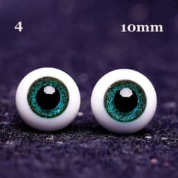1Pair Safety Animal Toy Eyes DIY Blue Black Glass Eyes Eyeball For BJD Doll DIY Doll Making Crafts Accessories 6/8/10/12/14mm