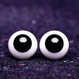 1Pair Safety Animal Toy Eyes DIY Blue Black Glass Eyes Eyeball For BJD Doll DIY Doll Making Crafts Accessories 6/8/10/12/14mm