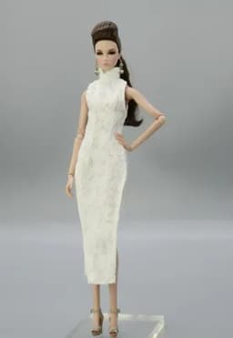 1 PC Doll Clothes 1:6 Scale Dress Chinese Cheongsam for 11.5 Inch 30cm Doll Many Style for Choice Gifts for Girls