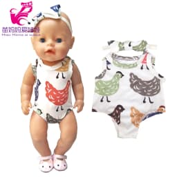 Baby Doll Boy Clothes 43Cm 17 Inch Baby Dolls Coat Sport Toys Wear Children Girl Gifts