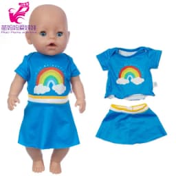 Baby Doll Boy Clothes 43Cm 17 Inch Baby Dolls Coat Sport Toys Wear Children Girl Gifts