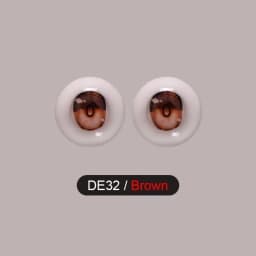 BJD Eyes Anime Resin Eyeball DE32 8 10 12 14 16 18 20 22 24mm Handscraft Colourful Doll Accessories