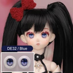 BJD Eyes Anime Resin Eyeball DE32 8 10 12 14 16 18 20 22 24mm Handscraft Colourful Doll Accessories