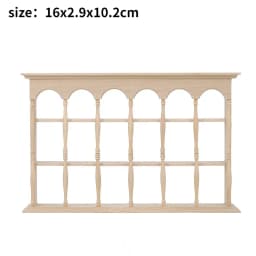 1/6 Scale Dollhouse Miniature Furniture Wooden Shelf Cabinet Sink Cabinet Operator Counter Bar Dollhouse Kitchen Accessory