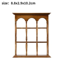 1/6 Scale Dollhouse Miniature Furniture Wooden Shelf Cabinet Sink Cabinet Operator Counter Bar Dollhouse Kitchen Accessory