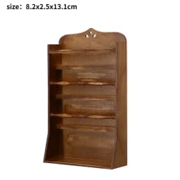 1/6 Scale Dollhouse Miniature Furniture Wooden Shelf Cabinet Sink Cabinet Operator Counter Bar Dollhouse Kitchen Accessory