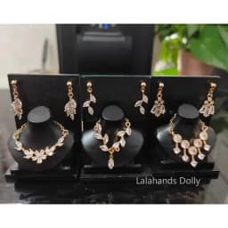 1/6 BJD/Blyth Doll Miniature Items Accessory Decoration Mini Jewelry Earring Necklace Model Accessories(Including Display Rack)