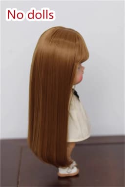 In Stock BJD Doll Wig Blythe Baby Big Head Diandian High Temperature Silk Long Pear BJD Accessories (No Dolls)
