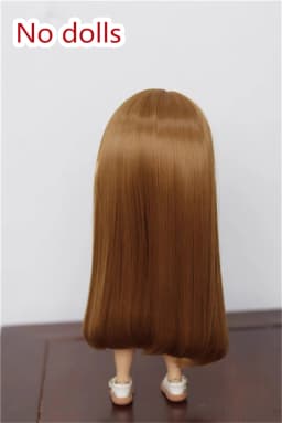In Stock BJD Doll Wig Blythe Baby Big Head Diandian High Temperature Silk Long Pear BJD Accessories (No Dolls)