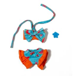 14Inch Doll Clothes Mini Swimsuit Fashion Floral Dress Casual Wears For 35CM Dolls Accessories Changing Dressing Game Toys