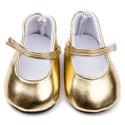18 Inch Girls Dolls Shoes PU Leather Doll Shoes Fit 43 cm Baby Doll 7cm White Small Fresh Shoes For BJD 1/3 Girl doll