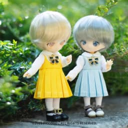 Ob11 Wig Long Straight Hair Short Hair Soft Cute Curly Bangs Wavy Hair for 1/12 Bjd, Gsc ,Ymy Head Doll Accessories Multi-Color