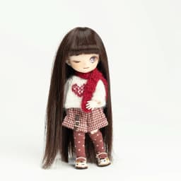 Ob11 Wig Long Straight Hair Short Hair Soft Cute Curly Bangs Wavy Hair for 1/12 Bjd, Gsc ,Ymy Head Doll Accessories Multi-Color