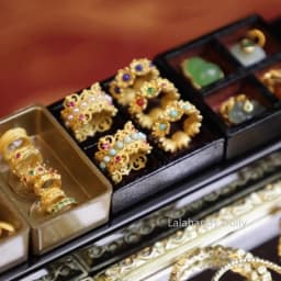 1/12 Doll Mini Jewelry Miniature Food Play Simulation Western Dowry Jewelry/Gems/Bracelets/Rings/Necklaces Doll Accessories