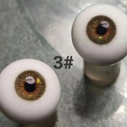 Resin Doll's Eyes 10/12/14/16/18mm Eye for 1/6 1/3 Bjd Doll Dress Up Accessories