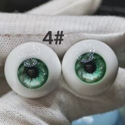 Resin Doll's Eyes 10/12/14/16/18mm Eye for 1/6 1/3 Bjd Doll Dress Up Accessories