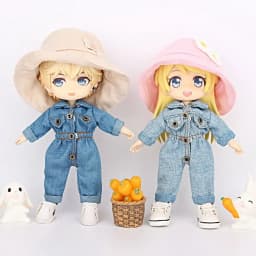 Fashion Miniature Hat For OB11 Dolls Accessories Cute Mini Bucket Hat Fisherman Hat for 1/12BJD Doll Clothes Decoration