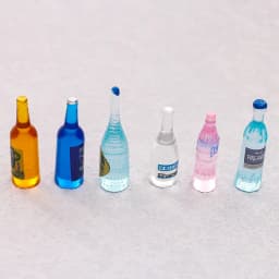 50Pcs Juice Drink Milk Model Mini Bottle Miniature Dollhouse Accessories for Dolls DIY Gifts Children Pretend Play Toys
