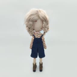 Ob22 Doll Dark Blue Suspender Pants With Pockets For Blythes Ymy Licca Azones Ob24 Ob27 Fr Doll