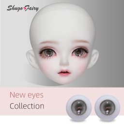 BJD Eyes Resin Eyeball ES221 ES227 8mm 12mm Handscraft Colourful Doll Accessories 1/3 1/4 1/6 for Handmade Colored Eyes