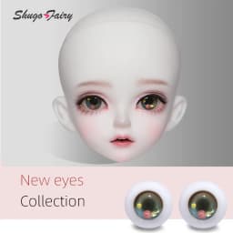 BJD Eyes Resin Eyeball ES221 ES227 8mm 12mm Handscraft Colourful Doll Accessories 1/3 1/4 1/6 for Handmade Colored Eyes