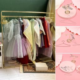 10pcs Metal Doll Dress Clothes Hangers for 1/6 Doll Clothes Mini Hangers Doll Hangers Hangers Miniature Dollhouse Furniture