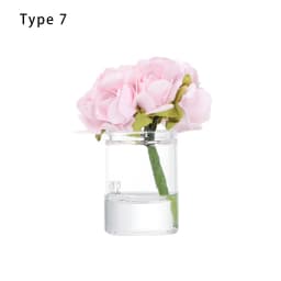 1:12 Scale Dollhouse Flower Vase Doll Accessories Pink Rose White Jasmine Mini Floral Arrangement Miniature Model Furnitue Gift