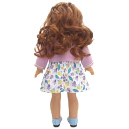 43cm Newborn Doll Cute Honeybee Jumpers Rompers 17-18inch Baby New Born Floral long Sleeve Clothes Set Accessories Holiday Gift