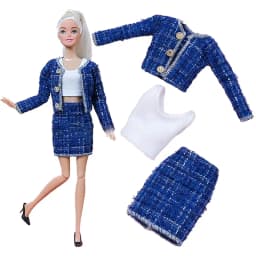 27 Styles Doll Clothes Fashion Sweater Outfit Dress Compatible for 30cm Girl Doll Accessories Christmas Birthday Toy for Kids