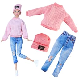 27 Styles Doll Clothes Fashion Sweater Outfit Dress Compatible for 30cm Girl Doll Accessories Christmas Birthday Toy for Kids