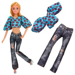 27 Styles Doll Clothes Fashion Sweater Outfit Dress Compatible for 30cm Girl Doll Accessories Christmas Birthday Toy for Kids