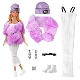 27 Styles Doll Clothes Fashion Sweater Outfit Dress Compatible for 30cm Girl Doll Accessories Christmas Birthday Toy for Kids