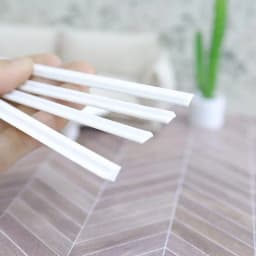 2PCS Skirting Line Mini Waistline Bathroom Living Room Decor Toy 1:12 Dollhouse Miniature
