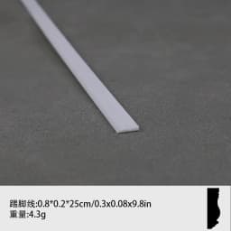 2PCS Skirting Line Mini Waistline Bathroom Living Room Decor Toy 1:12 Dollhouse Miniature