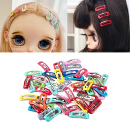 10Pcs/set Blyth Doll Accessories 1/6 1/12 OB11 Clips Mini 2cm Hairpins accesories miniature