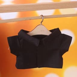 15/20CM Cotton Doll Clothes Fashion Tops Lapel Pure Color Shirt Stripe Lattice Blouse For EXO Idol Dolls Plush Toys Clothing