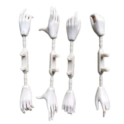 1/6 Doll Hands Feet Super White Beige Brown Doll Accessories 4 Gesture Doll Hands Decors For Female Dolls