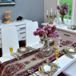 Turkish Style Weaving Carpet for 1:12 Scale Dollhouse Gift Miniature Woven Rug Toy Furniture Playing House Thread Mat Dollhouse