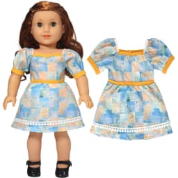 18" Girls Doll Overall Wear 43 Cm Baby Doll Clothes Rompers Children Girl Gifts