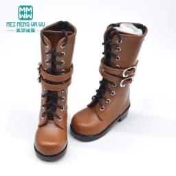 Fits 58--60CM 1/3 SD BJD Doll Accessories Toys Ball Jointed Doll Fashion Tall Tube Boots, High-Heeled Shoes